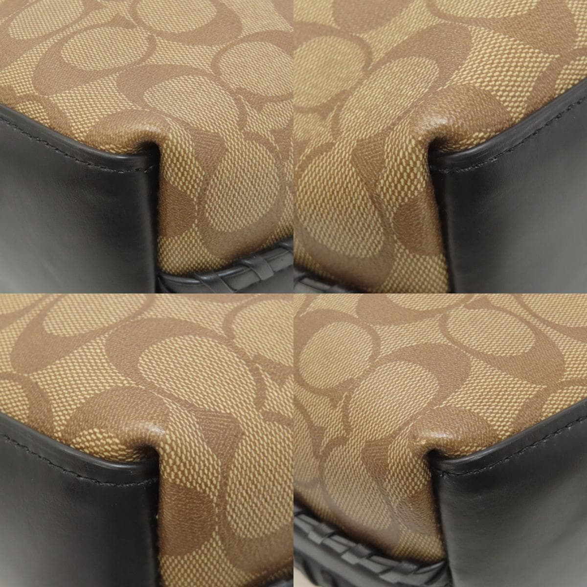 Coach F76778 Flower Motif Signature Tote Bag PVC Ladies [Used] [COACH] F76778 10