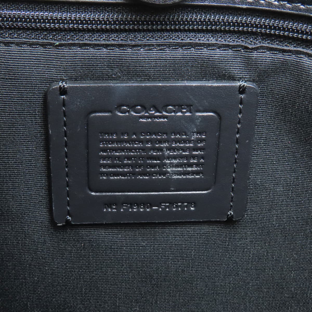 Coach F76778 Flower Motif Signature Tote Bag PVC Ladies [Used] [COACH] F76778 6