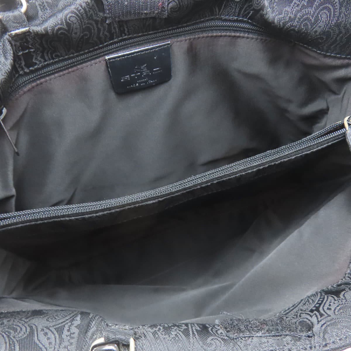 Etro paisley pattern handbag, nylon material, ladies [used] [ETRO] 5