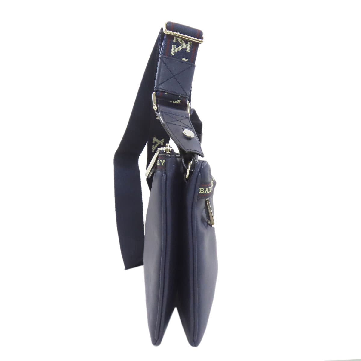 BALLY Logo Shoulder Bag Leather for Women [Used] 3