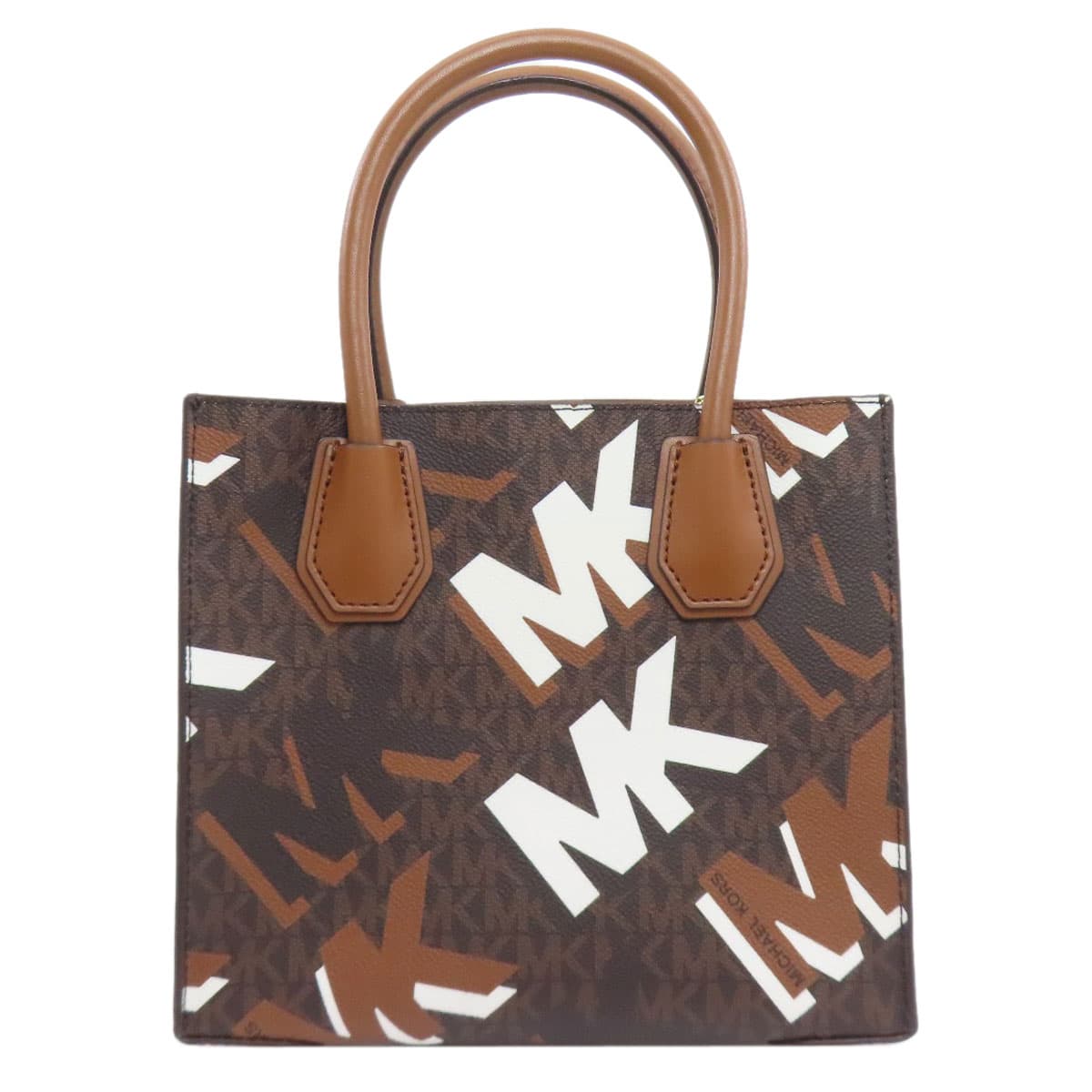 Michael Kors MK Signature 2WAY Handbag PVC Ladies [Used] [Michael Kors] 2