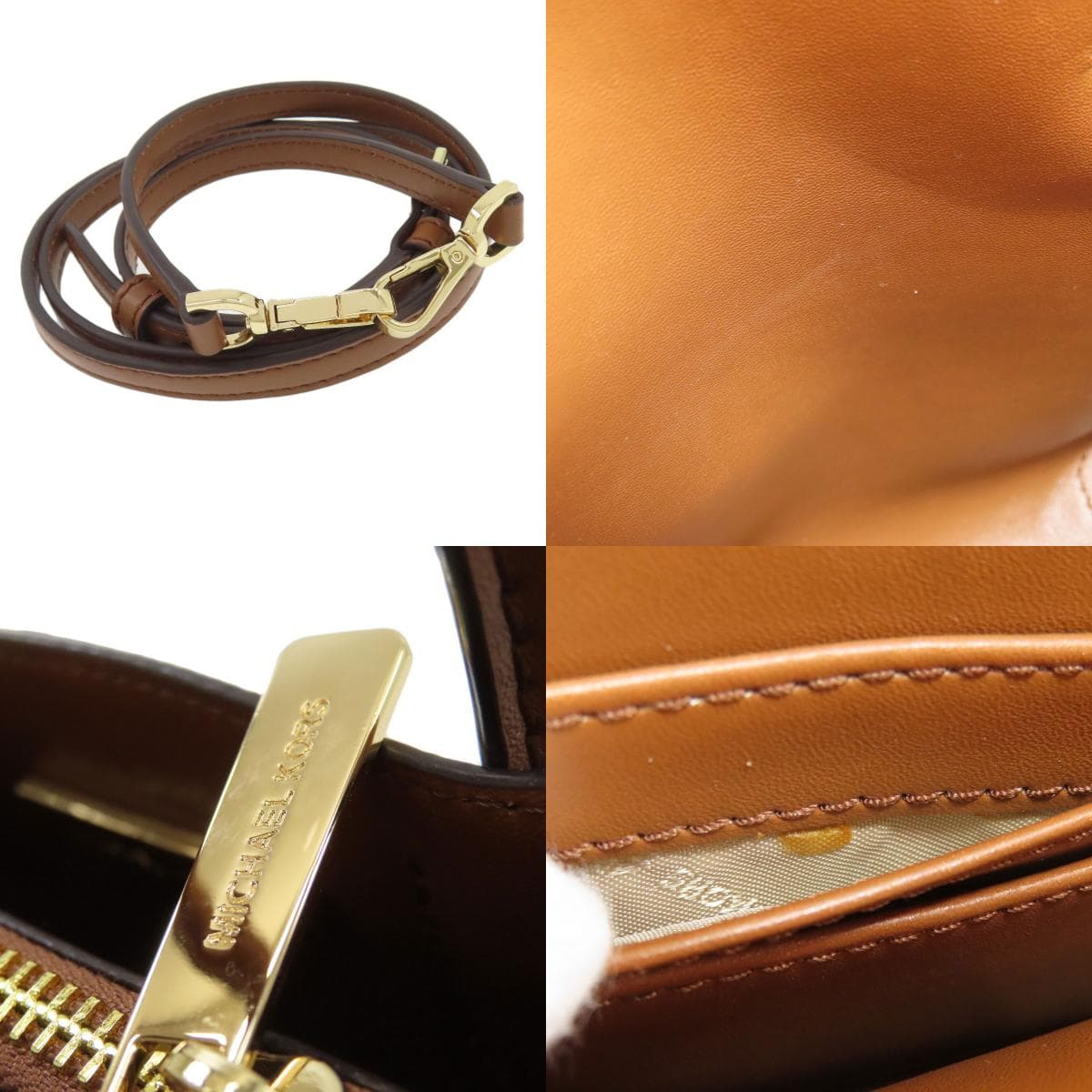 Michael Kors MK Signature 2WAY Handbag PVC Ladies [Used] [Michael Kors] 8