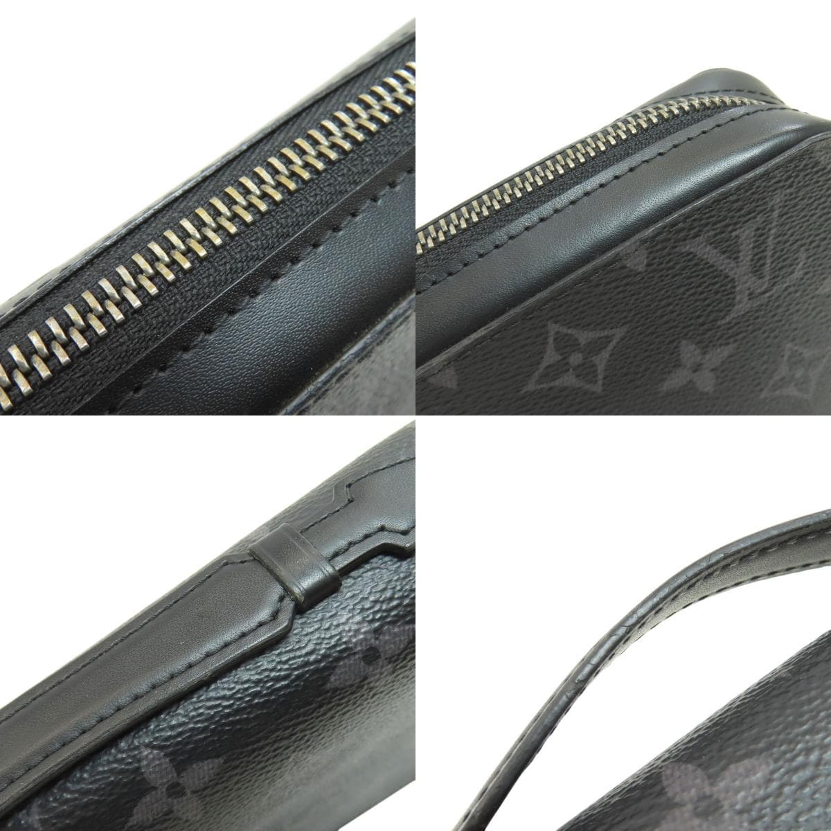 Louis Vuitton M61698 Zippy XL Second Bag Monogram Eclipse Men's [Used] [LOUIS VUITTON] M61698 8