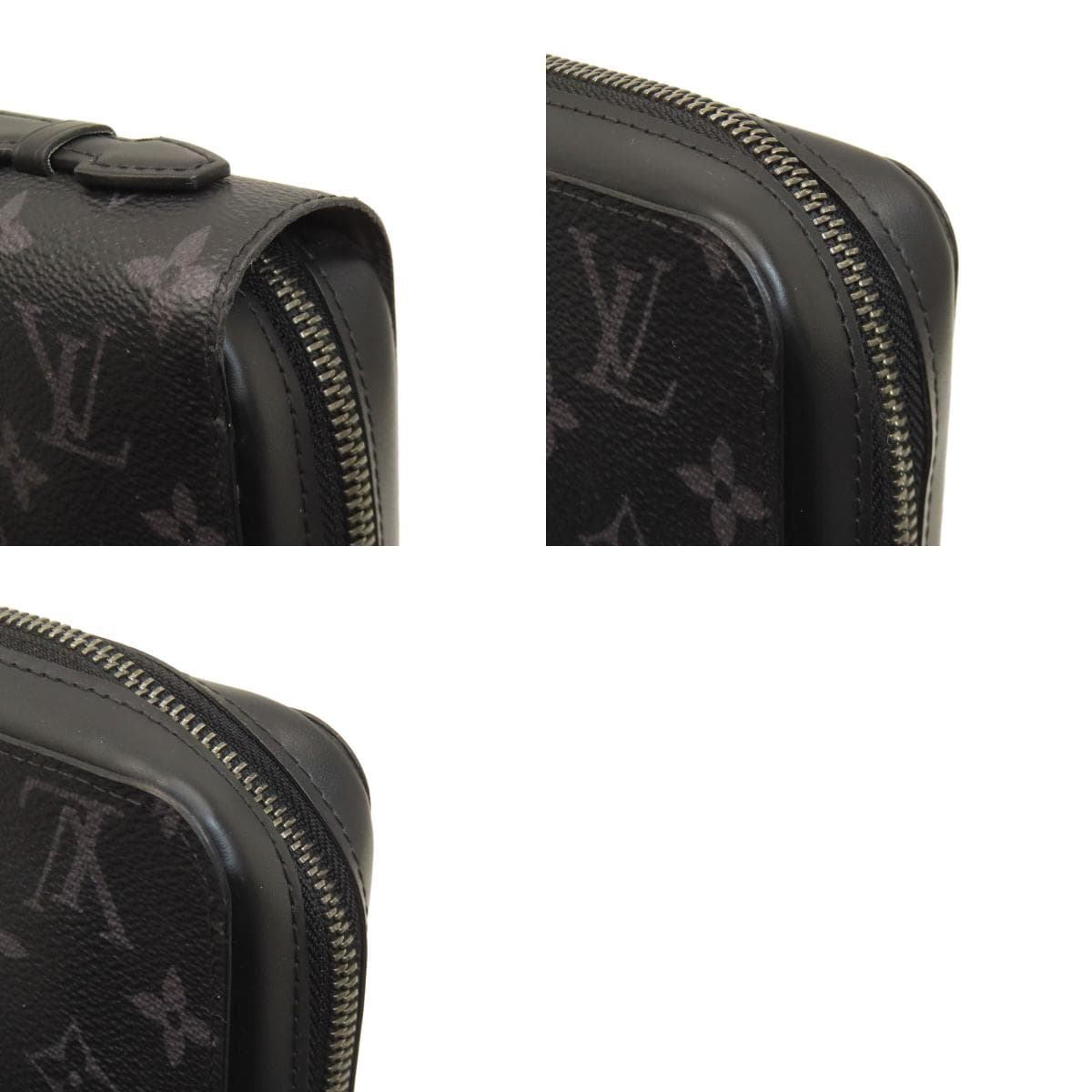 Louis Vuitton M61698 Zippy XL Second Bag Monogram Eclipse Men's [Used] [LOUIS VUITTON] M61698 10