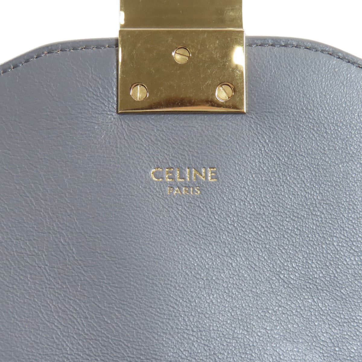 Celine Medium C Shoulder Bag Calf Leather for Women [Used] [CELINE] 6