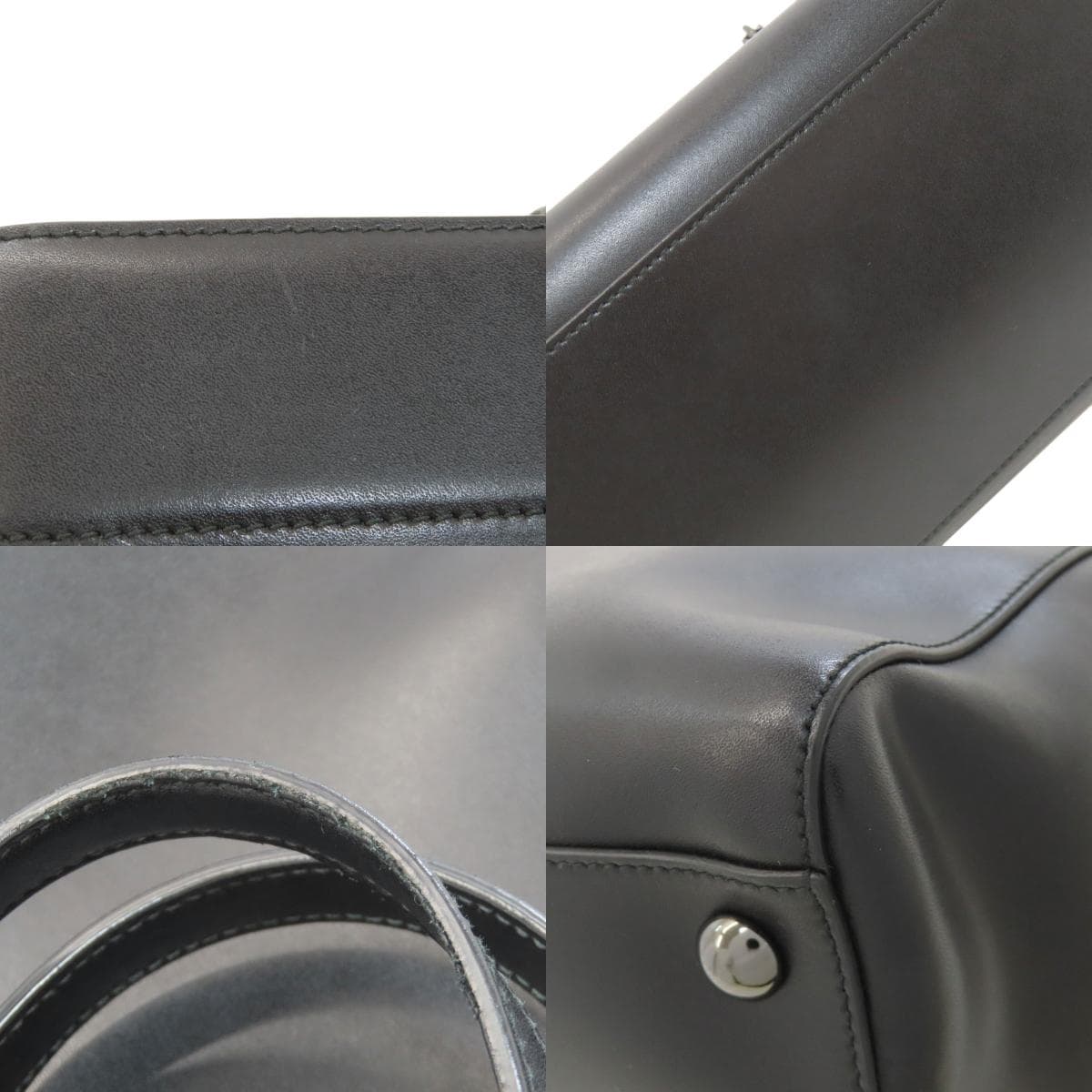 Salvatore Ferragamo Vara Ribbon Tote Bag Leather Women's [Used] [Salvatore Ferragamo] 9