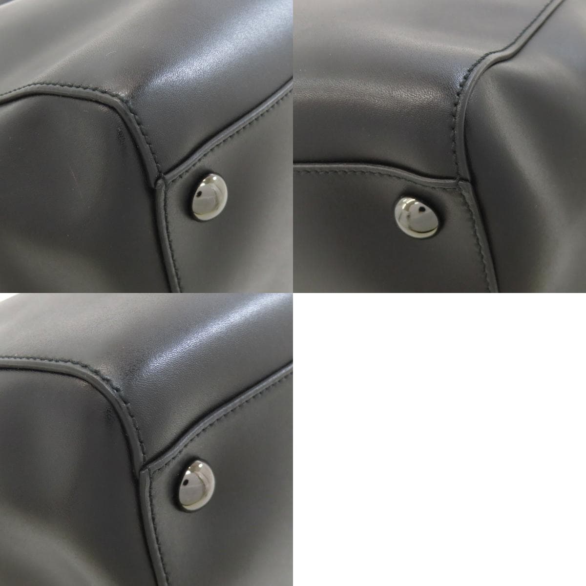 Salvatore Ferragamo Vara Ribbon Tote Bag Leather Women's [Used] [Salvatore Ferragamo] 10