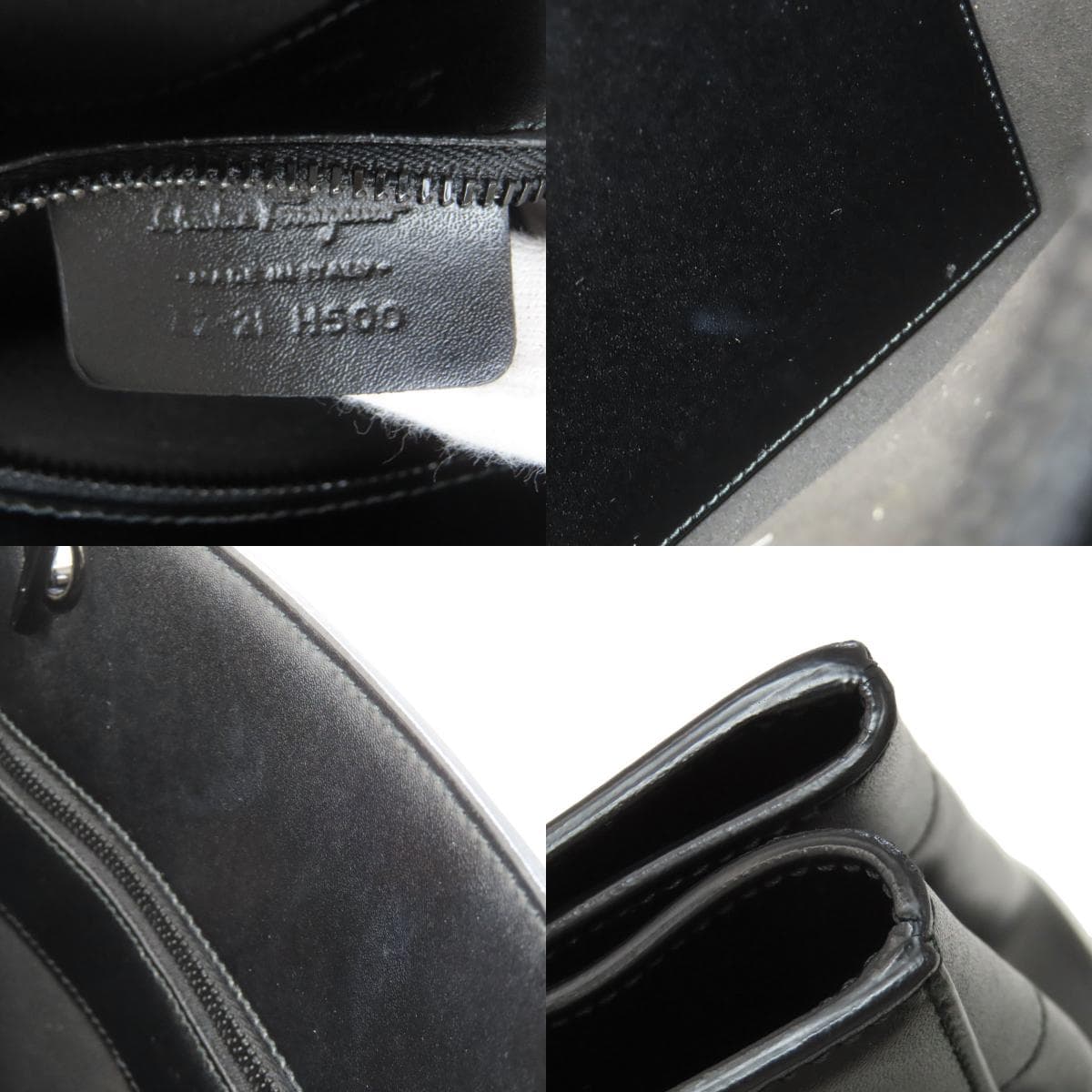 Salvatore Ferragamo Vara Ribbon Tote Bag Leather Women's [Used] [Salvatore Ferragamo] 7