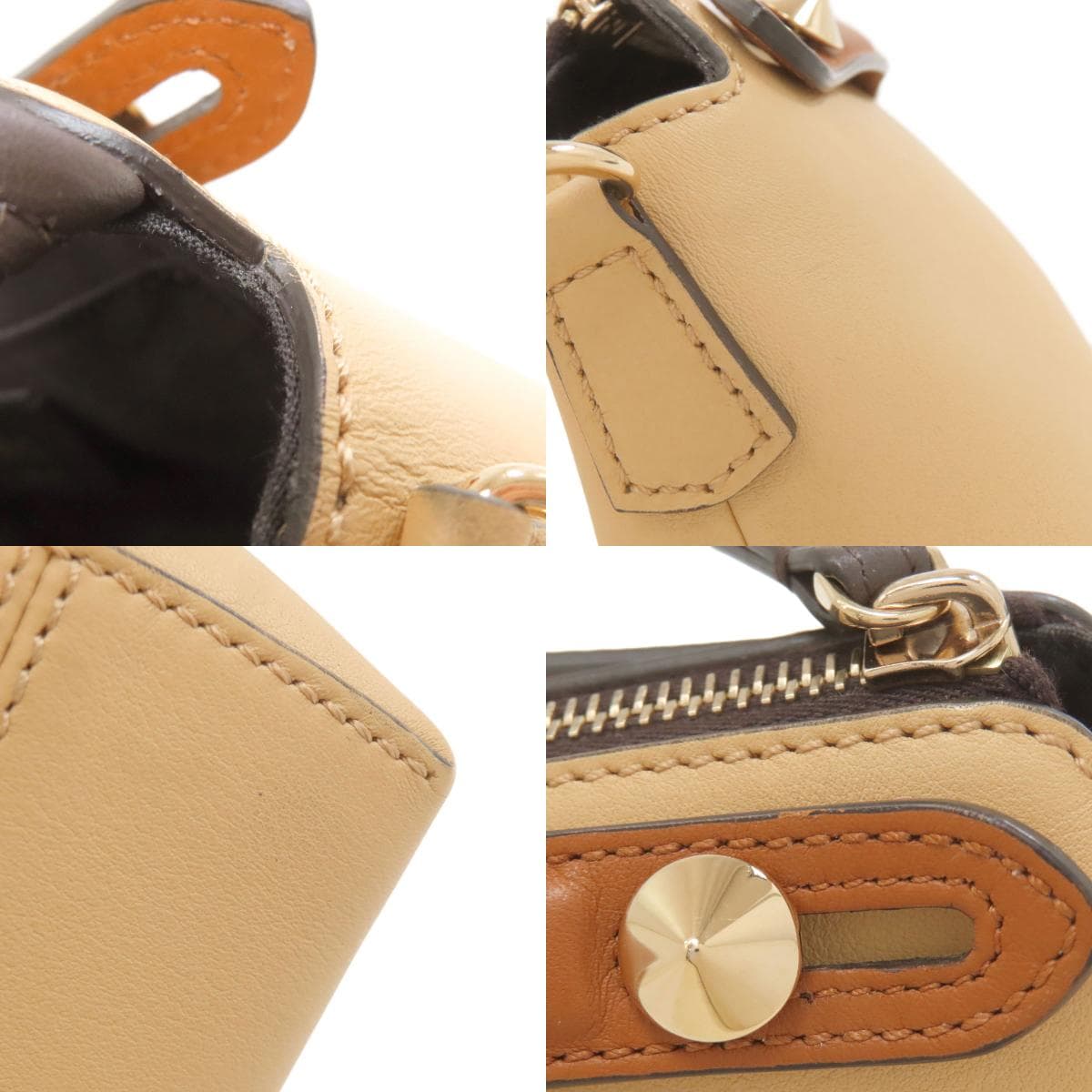 Fendi By The Way Mini Handbag Calf Leather for Women [Used] [FENDI] 8