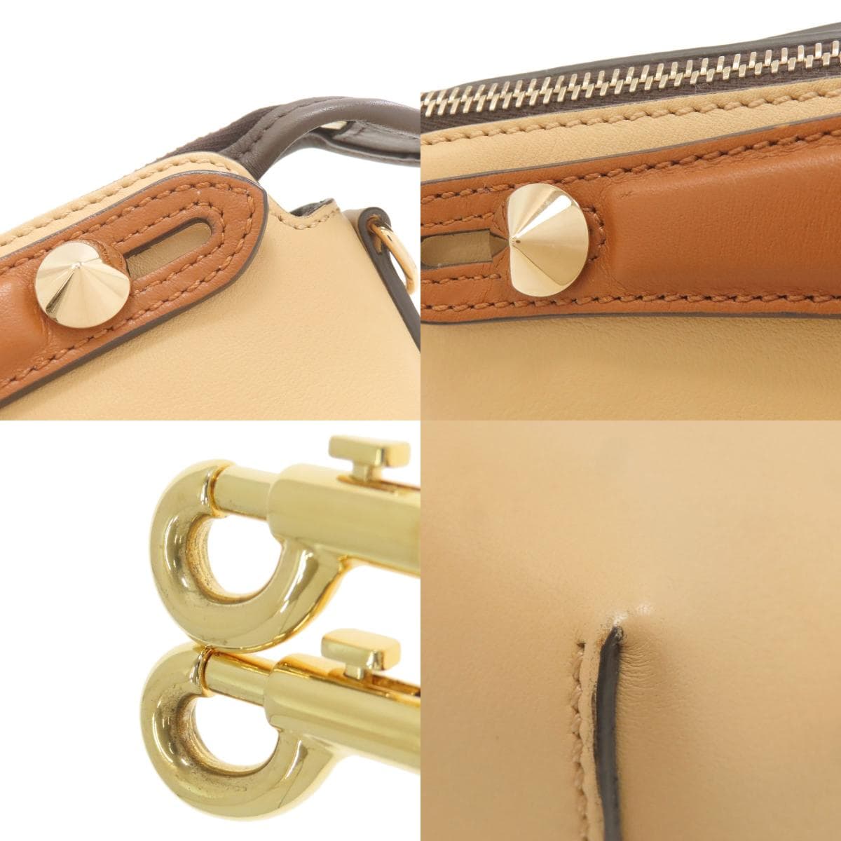 Fendi By The Way Mini Handbag Calf Leather for Women [Used] [FENDI] 9