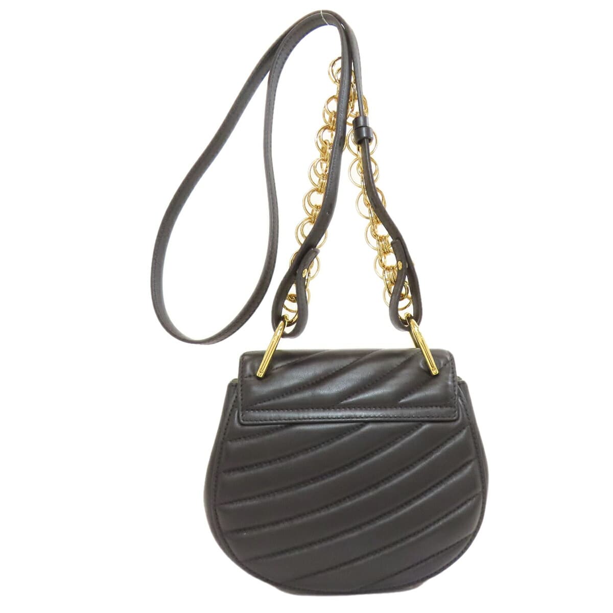 Chloe Drew Bijou 2WAY Shoulder Bag Calf Leather for Women [Used] [CHLOE] 2