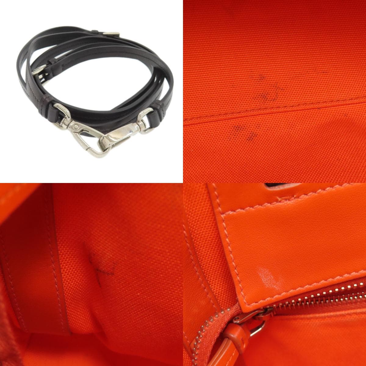 Prada Uverture Handbag Canvas Ladies [Used] [PRADA] 5