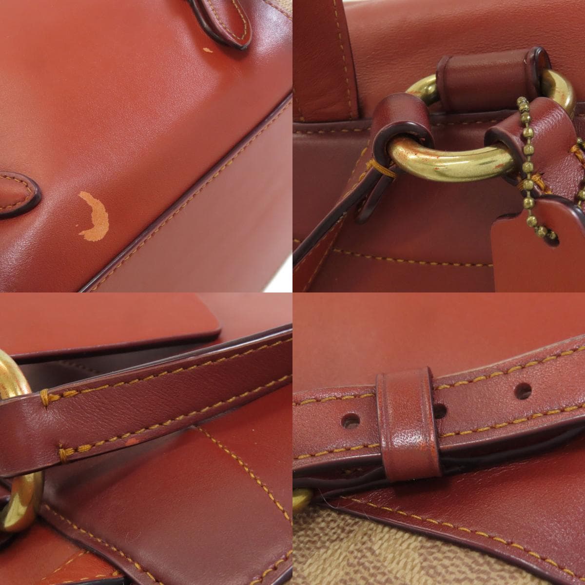 Coach 68563 Signature Backpack/Daypack PVC/Leather for Women [Used] [COACH] 68563 9