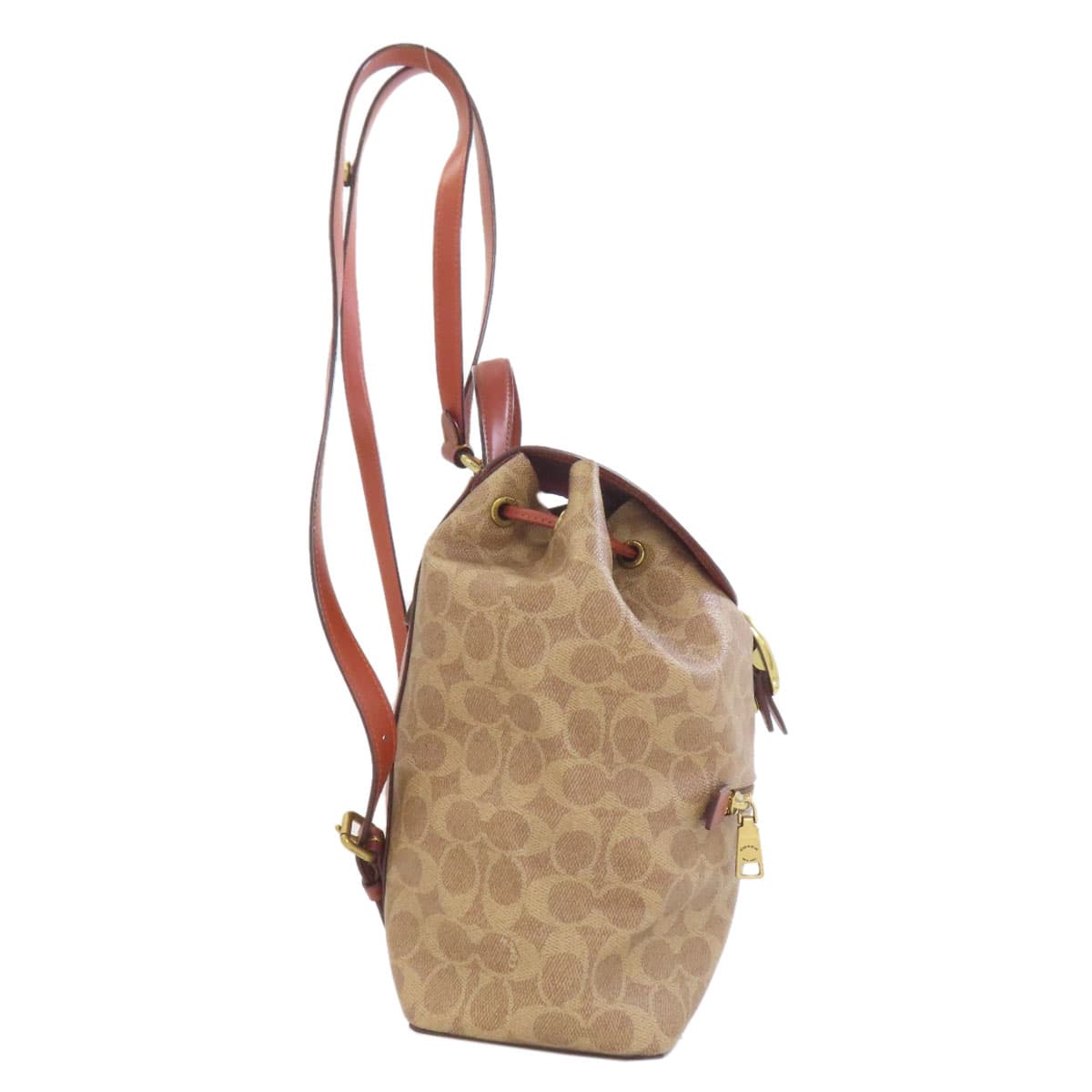 Coach 68563 Signature Backpack/Daypack PVC/Leather for Women [Used] [COACH] 68563 3