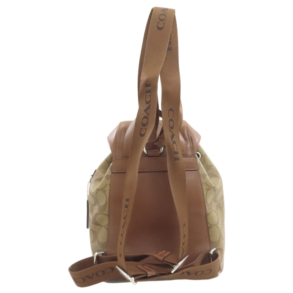 Coach CR130 Pace Backpack Signature Rucksack Daypack PVC/Leather Women's [Used] [COACH] CR130 2
