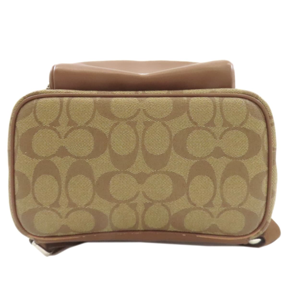 Coach CR130 Pace Backpack Signature Rucksack Daypack PVC/Leather Women's [Used] [COACH] CR130 4