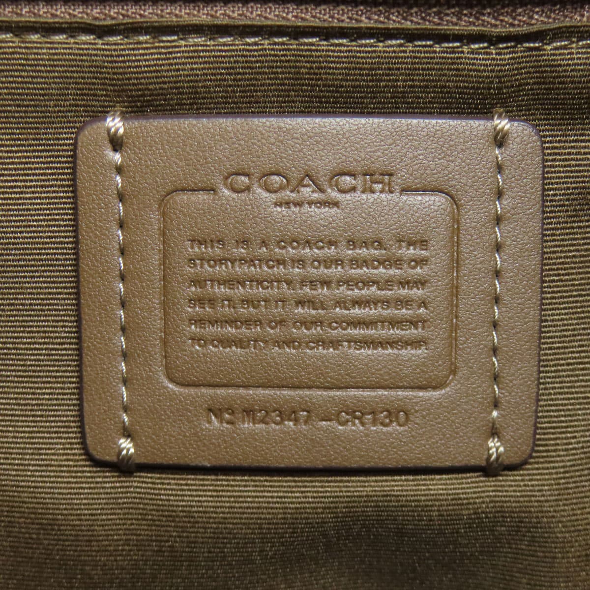 Coach CR130 Pace Backpack Signature Rucksack Daypack PVC/Leather Women's [Used] [COACH] CR130 6
