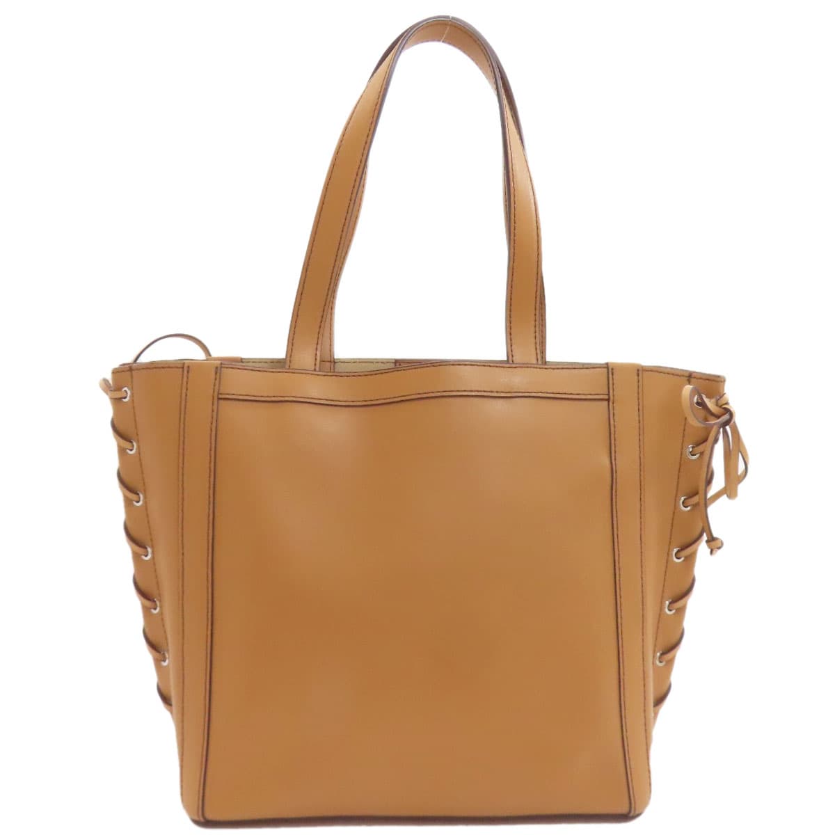 Max Mara Braided Ribbon Tote Bag Leather Ladies [Used] [MAX MARA] 2