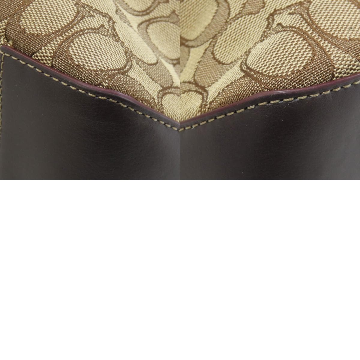 Coach F58282 Signature Tote Bag Canvas Ladies [Used] [COACH] F58282 10