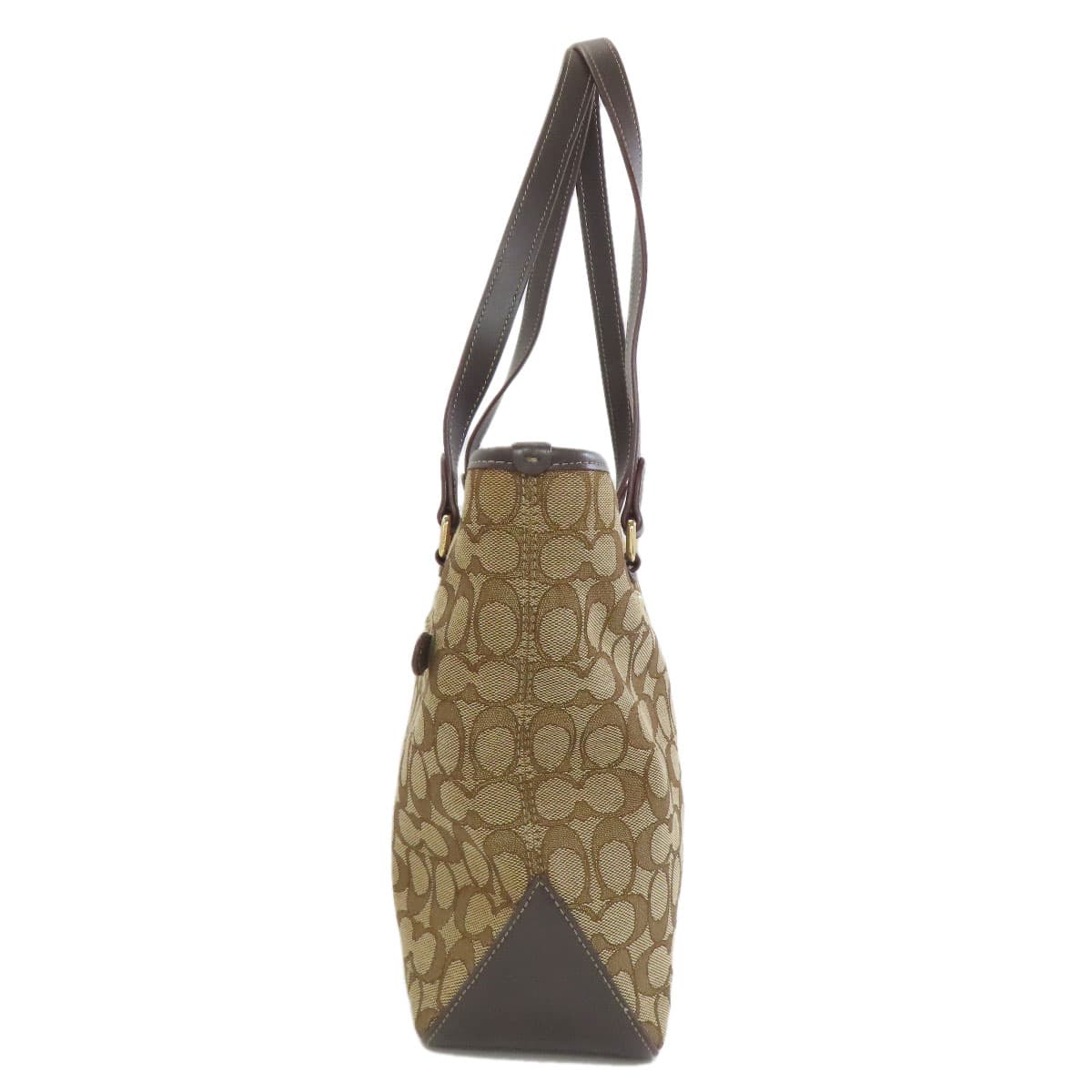 Coach F58282 Signature Tote Bag Canvas Ladies [Used] [COACH] F58282 3