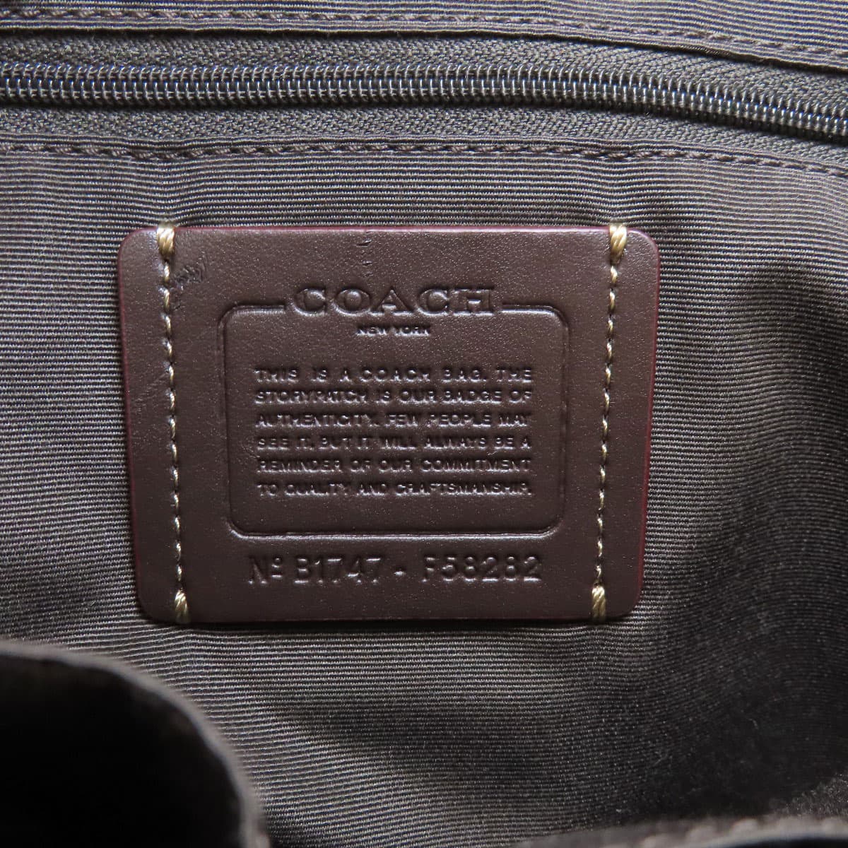 Coach F58282 Signature Tote Bag Canvas Ladies [Used] [COACH] F58282 6