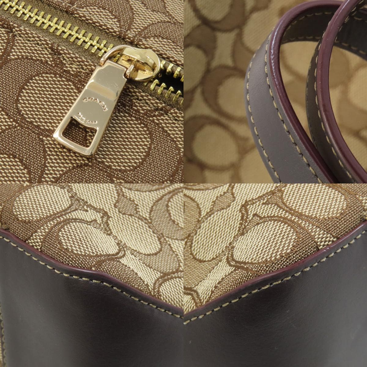 Coach F58282 Signature Tote Bag Canvas Ladies [Used] [COACH] F58282 9