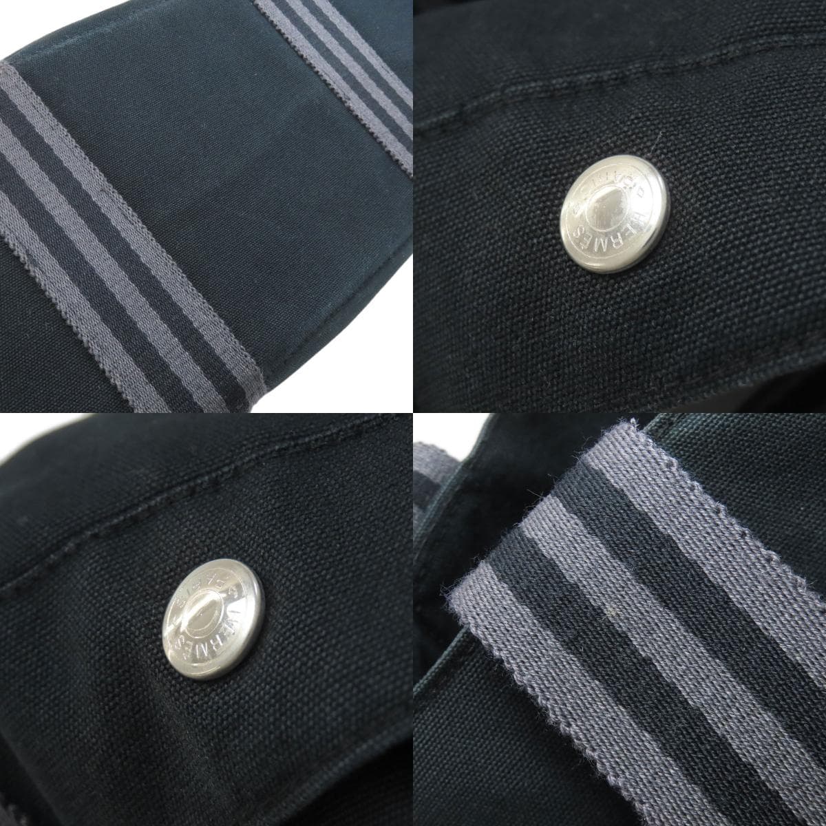 Hermes Sac Foulto GM Tote Bag Canvas Ladies [Used] [HERMES] 8