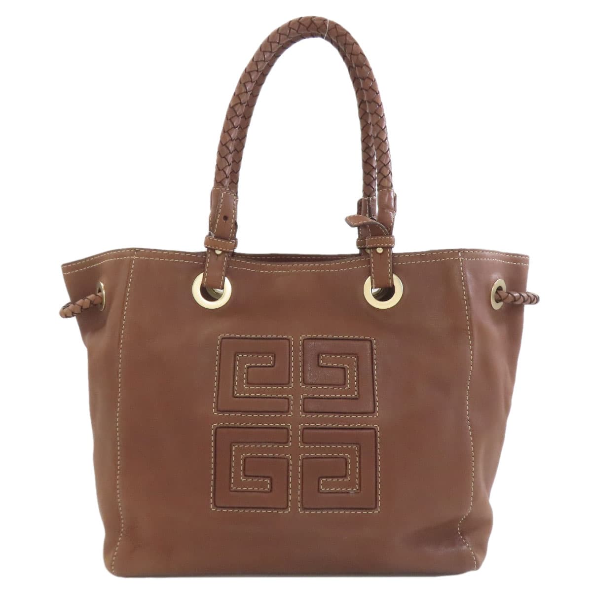 Givenchy Logo Tote Bag Leather Ladies [Used] [GIVENCHY] 2