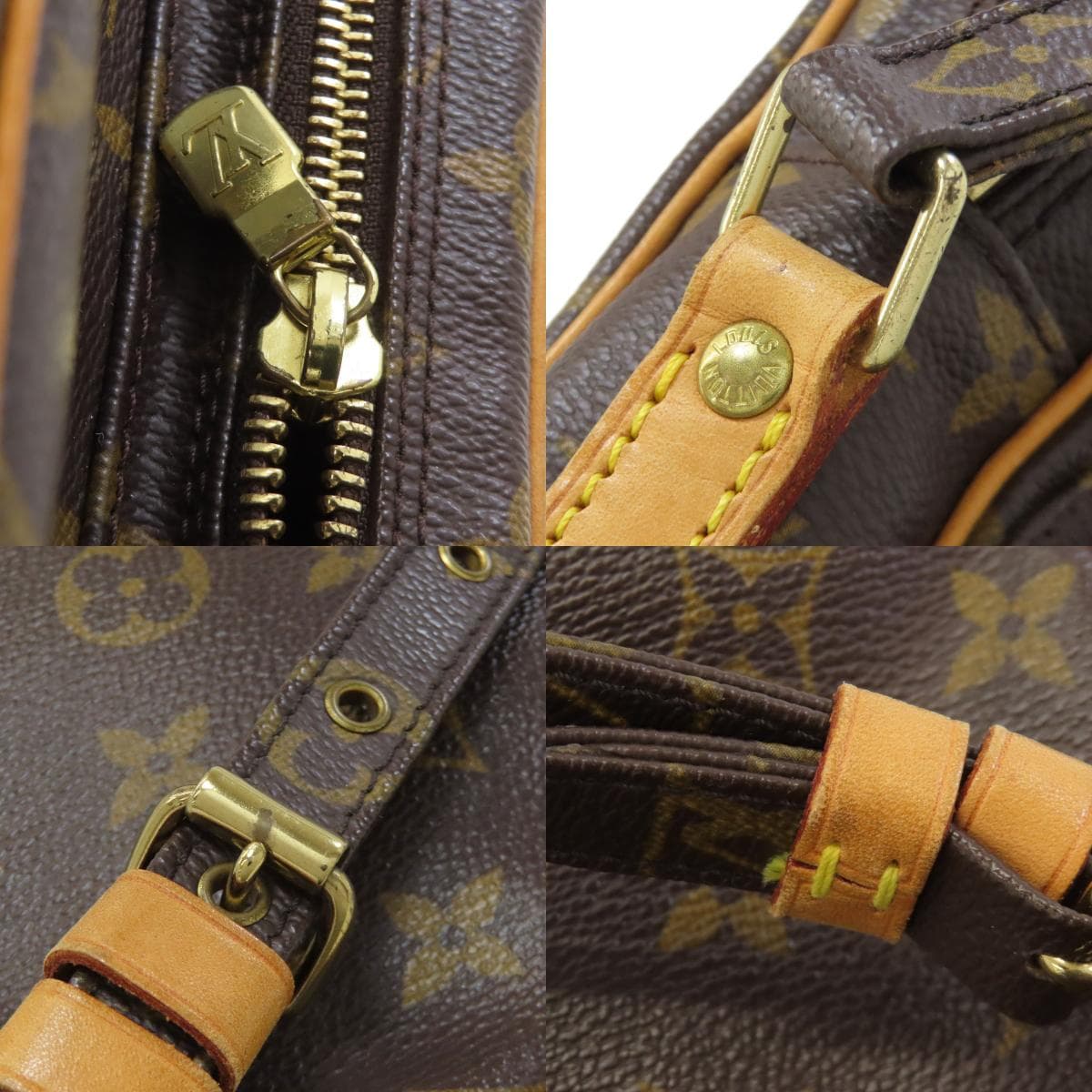 Louis Vuitton M45236 Amazon Shoulder Bag Monogram Canvas Ladies [Used] [LOUIS VUITTON] M45236 9