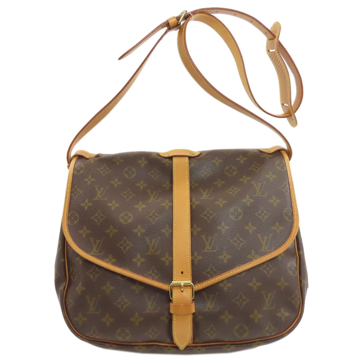 Louis Vuitton M42254 Sommeur 35 Shoulder Bag Monogram Canvas Ladies [Used] [LOUIS VUITTON] M42254