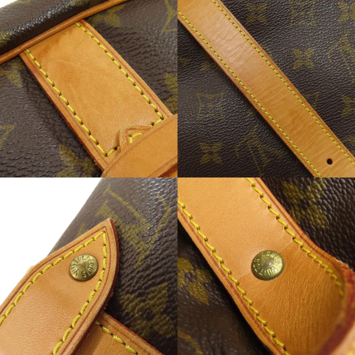 Louis Vuitton M42254 Sommeur 35 Shoulder Bag Monogram Canvas Ladies [Used] [LOUIS VUITTON] M42254 7