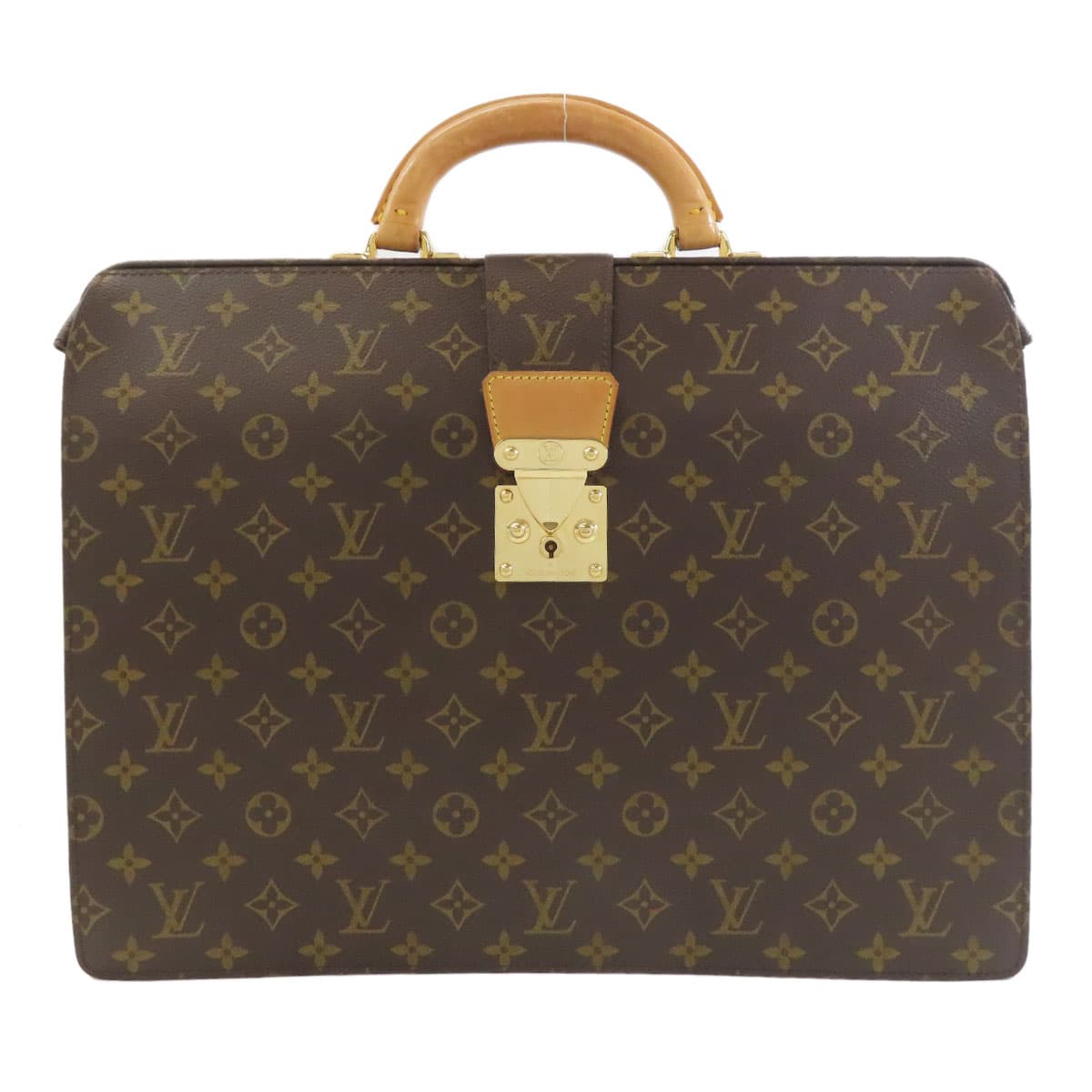 Louis Vuitton M53305 Serviette Fermoir Business Bag Monogram Canvas Men's [Used] [LOUIS VUITTON] M53305