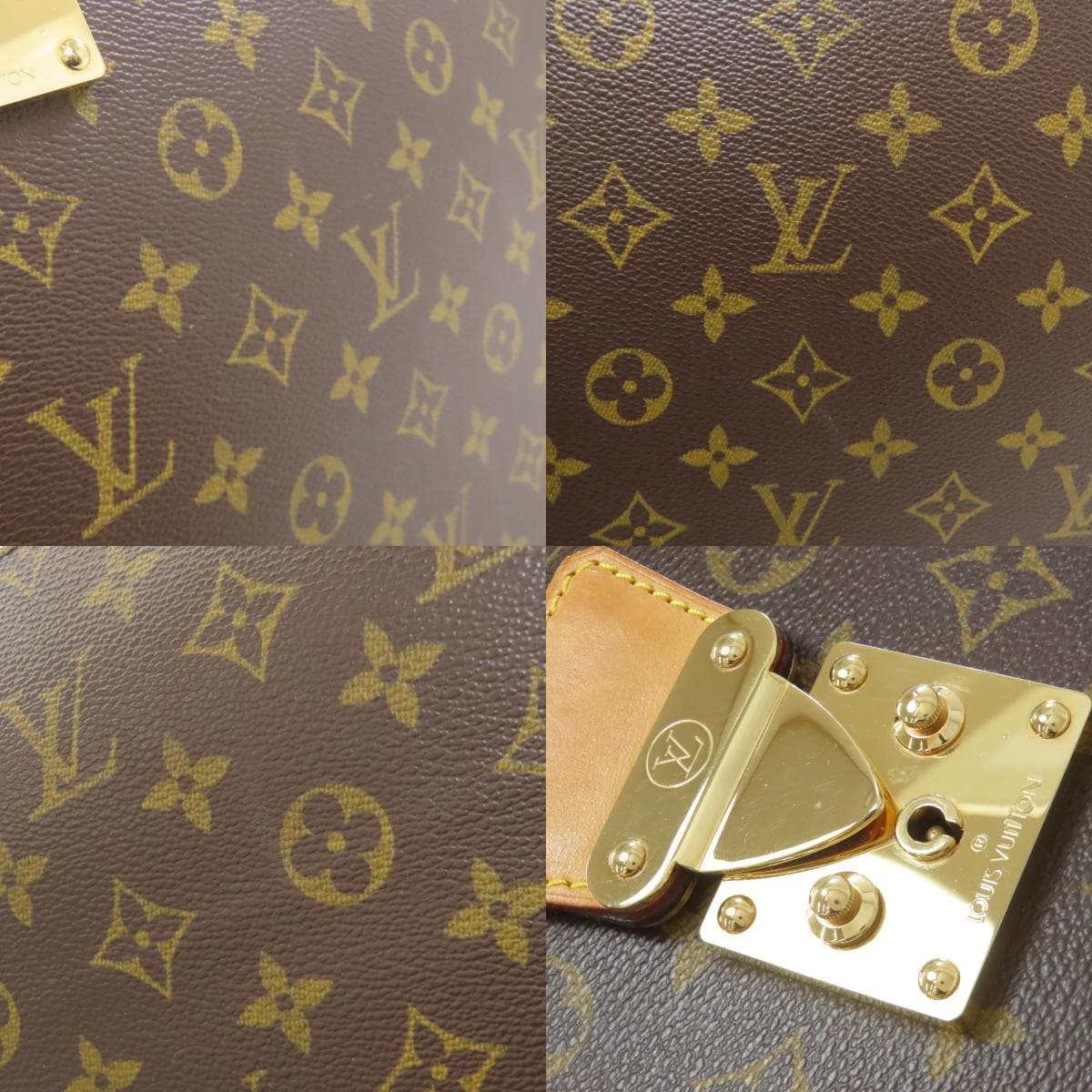 Louis Vuitton M53305 Serviette Fermoir Business Bag Monogram Canvas Men's [Used] [LOUIS VUITTON] M53305 7