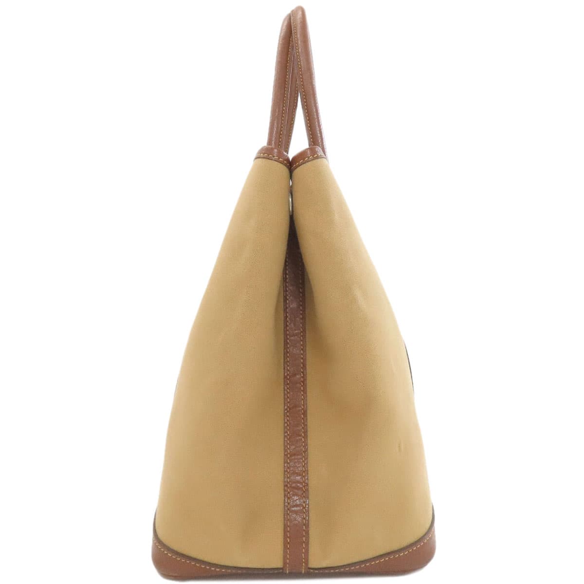 Hermes Garden Party PM Silver Hardware Tote Bag Toile Hache Women's [Used] [HERMES] 3