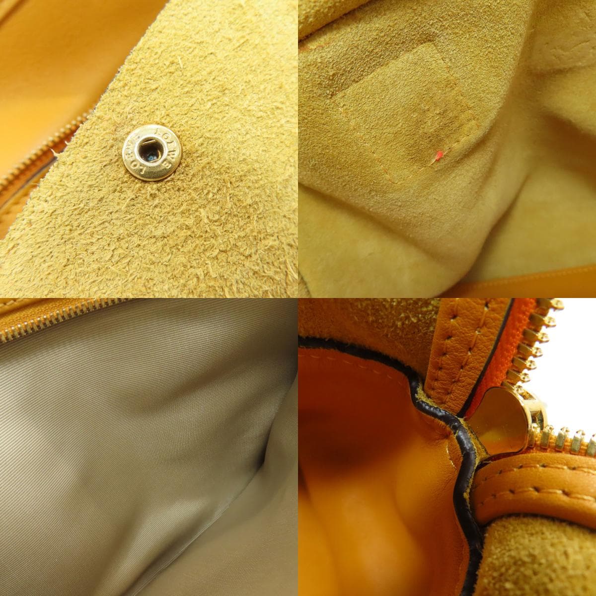 Loewe Amazona Handbag Calf Leather Ladies [Used] [LOEWE] 7