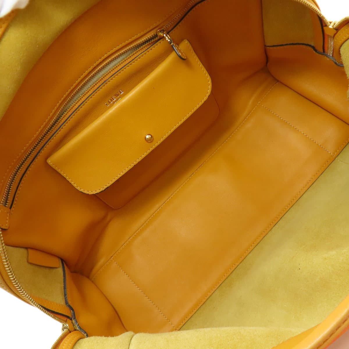 Loewe Amazona Handbag Calf Leather Ladies [Used] [LOEWE] 5