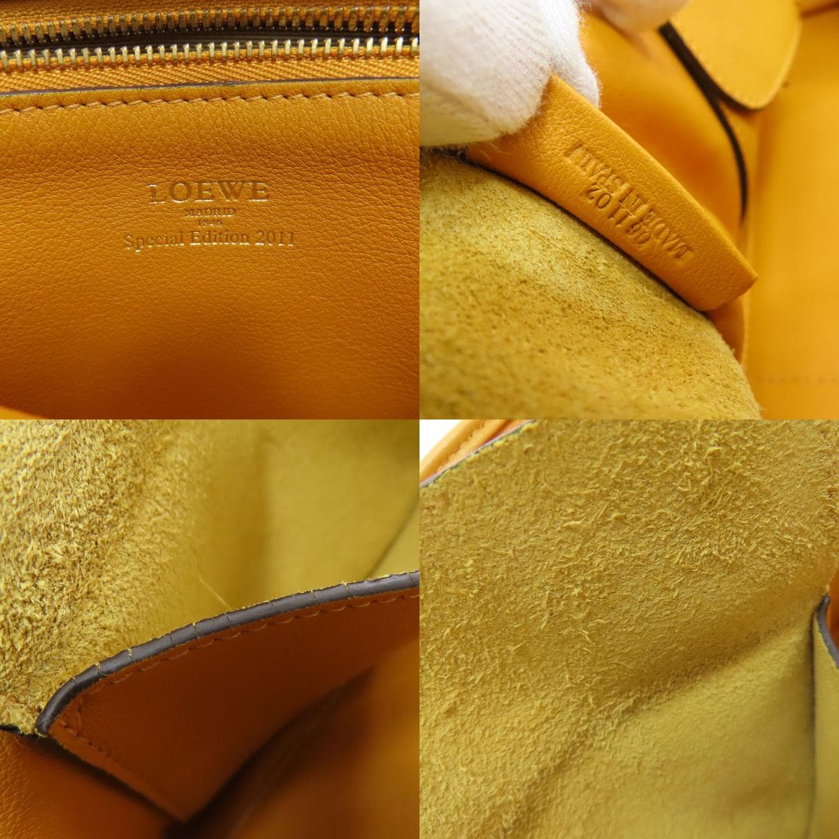 Loewe Amazona Handbag Calf Leather Ladies [Used] [LOEWE] 6