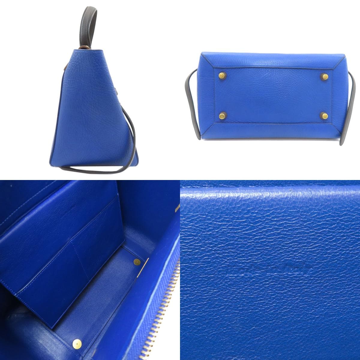 Celine Belt Bag 2WAY Handbag Calf Leather for Women [Used] [CELINE] 3