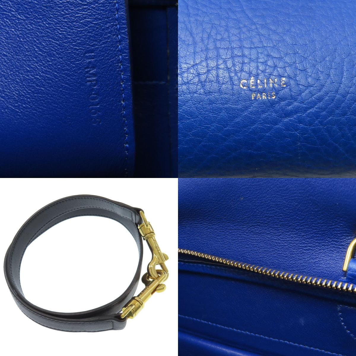 Celine Belt Bag 2WAY Handbag Calf Leather for Women [Used] [CELINE] 4