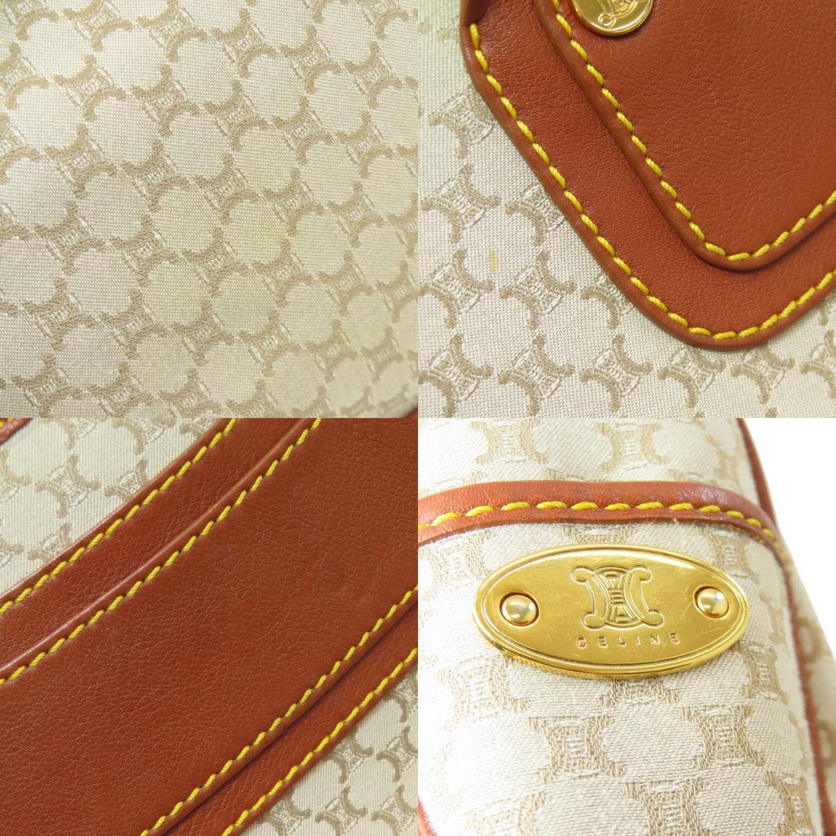 Celine Boogie Bag Handbag Canvas Ladies [Used] [CELINE] 7