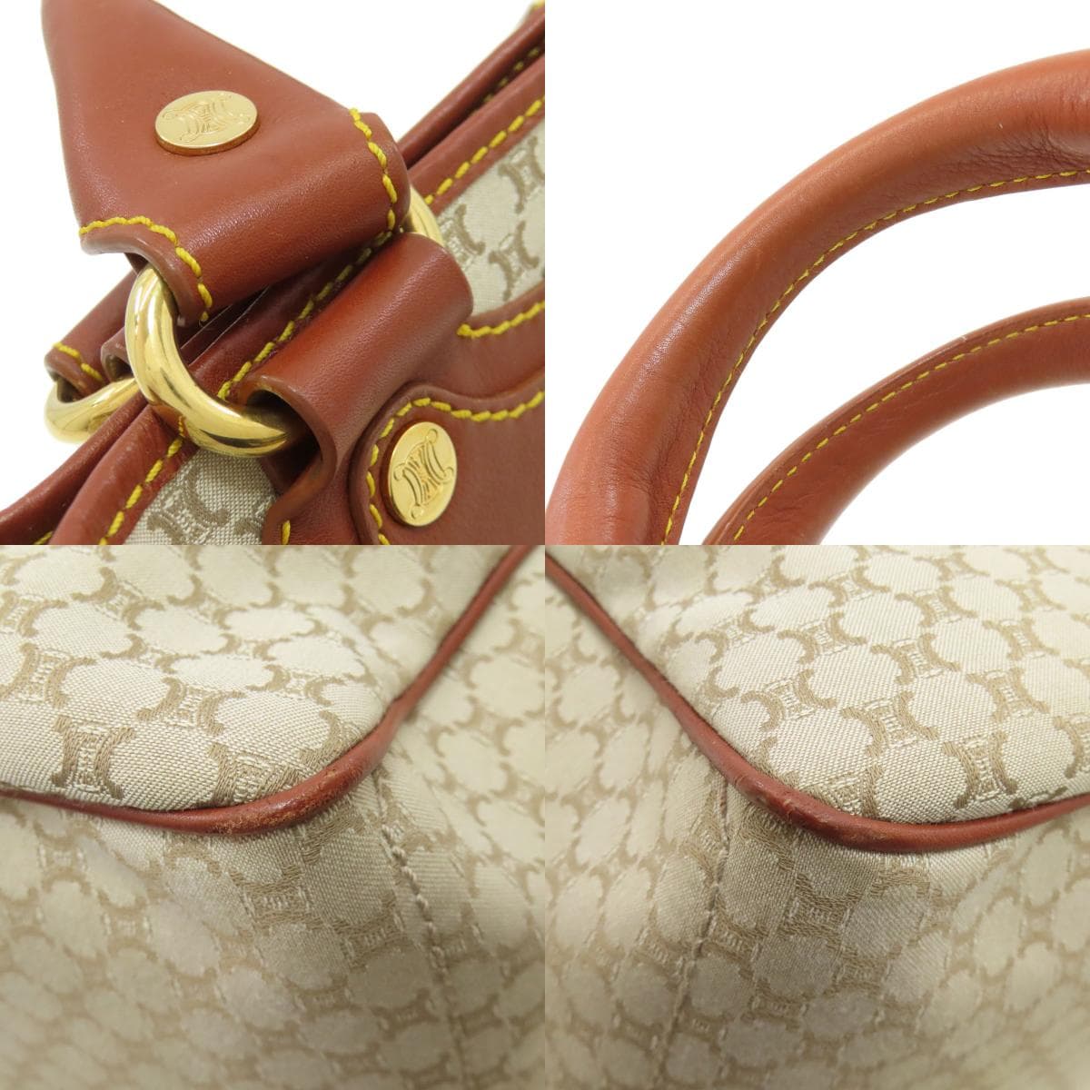 Celine Boogie Bag Handbag Canvas Ladies [Used] [CELINE] 9