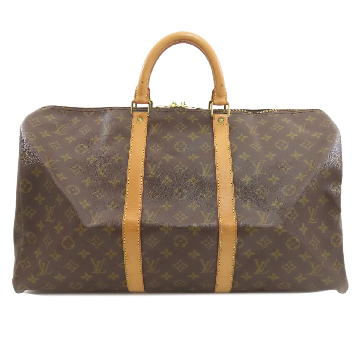 Louis Vuitton M41416 Keepall 50 Boston Bag Monogram Canvas Ladies [Used] [LOUIS VUITTON] M41416