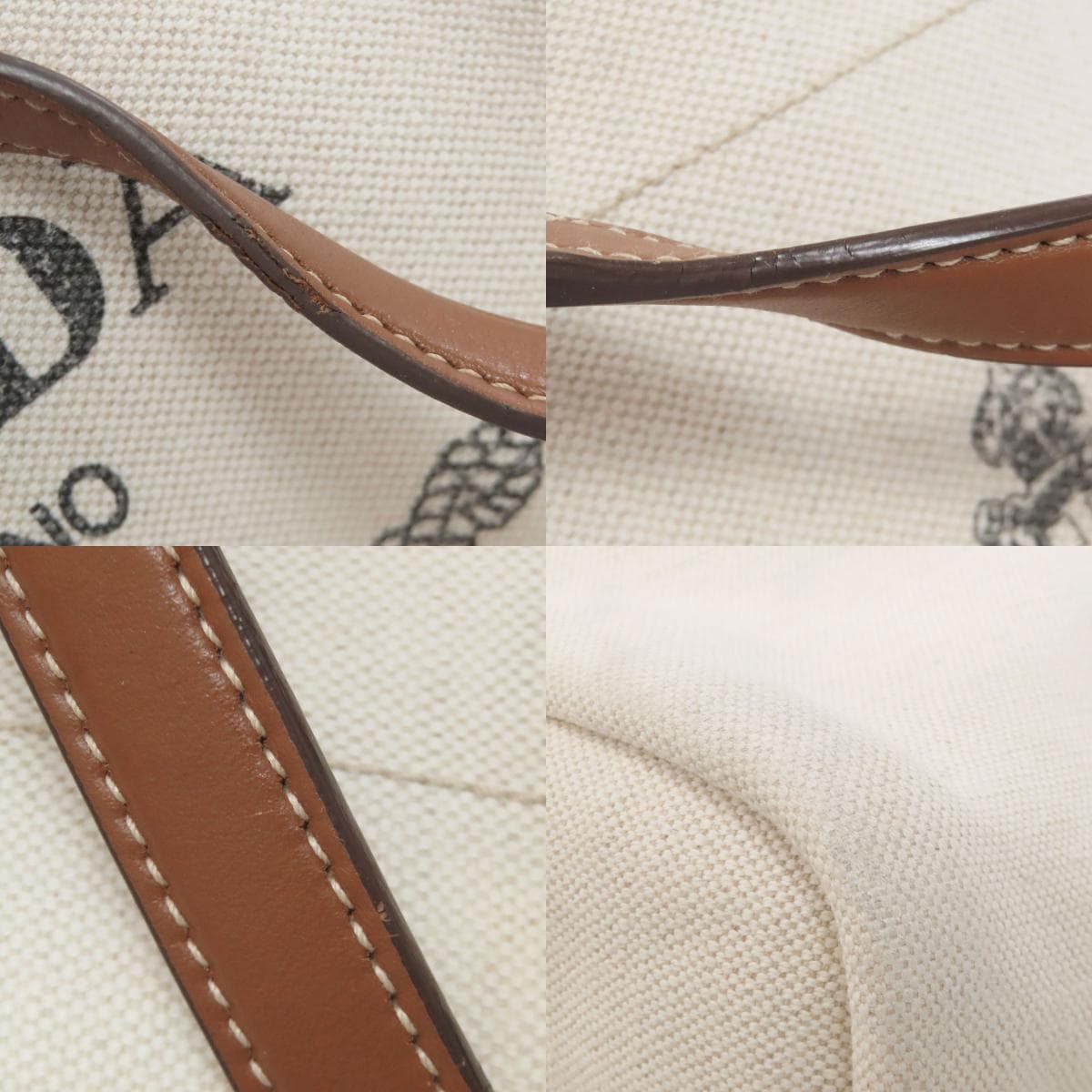 Prada 1BG355 Logo Tote Bag Canvas Ladies [Used] [PRADA] 1BG355 9