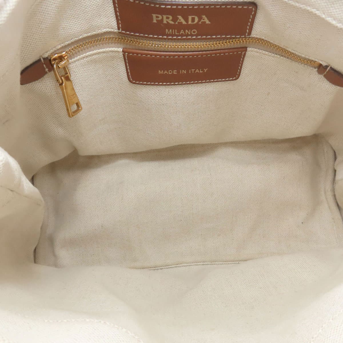Prada 1BG355 Logo Tote Bag Canvas Ladies [Used] [PRADA] 1BG355 5