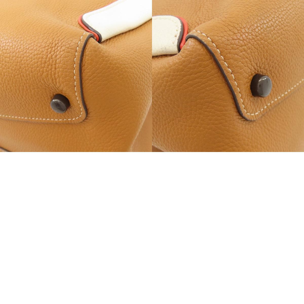 Coach 4300 Logo Tote Bag Leather Ladies [Used] [COACH] 4300 10