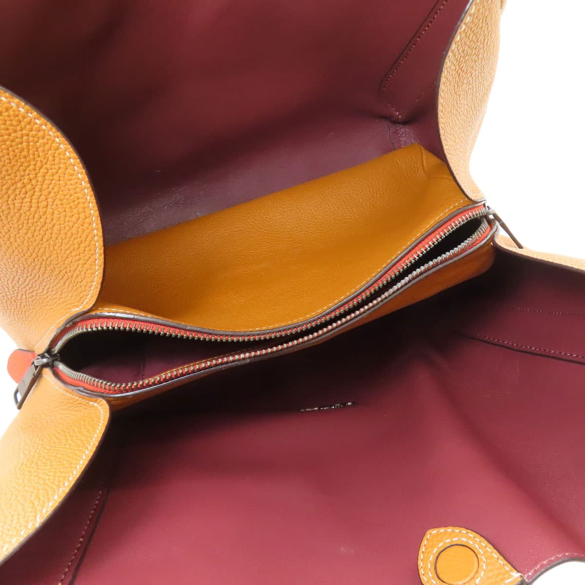 Coach 4300 Logo Tote Bag Leather Ladies [Used] [COACH] 4300 5