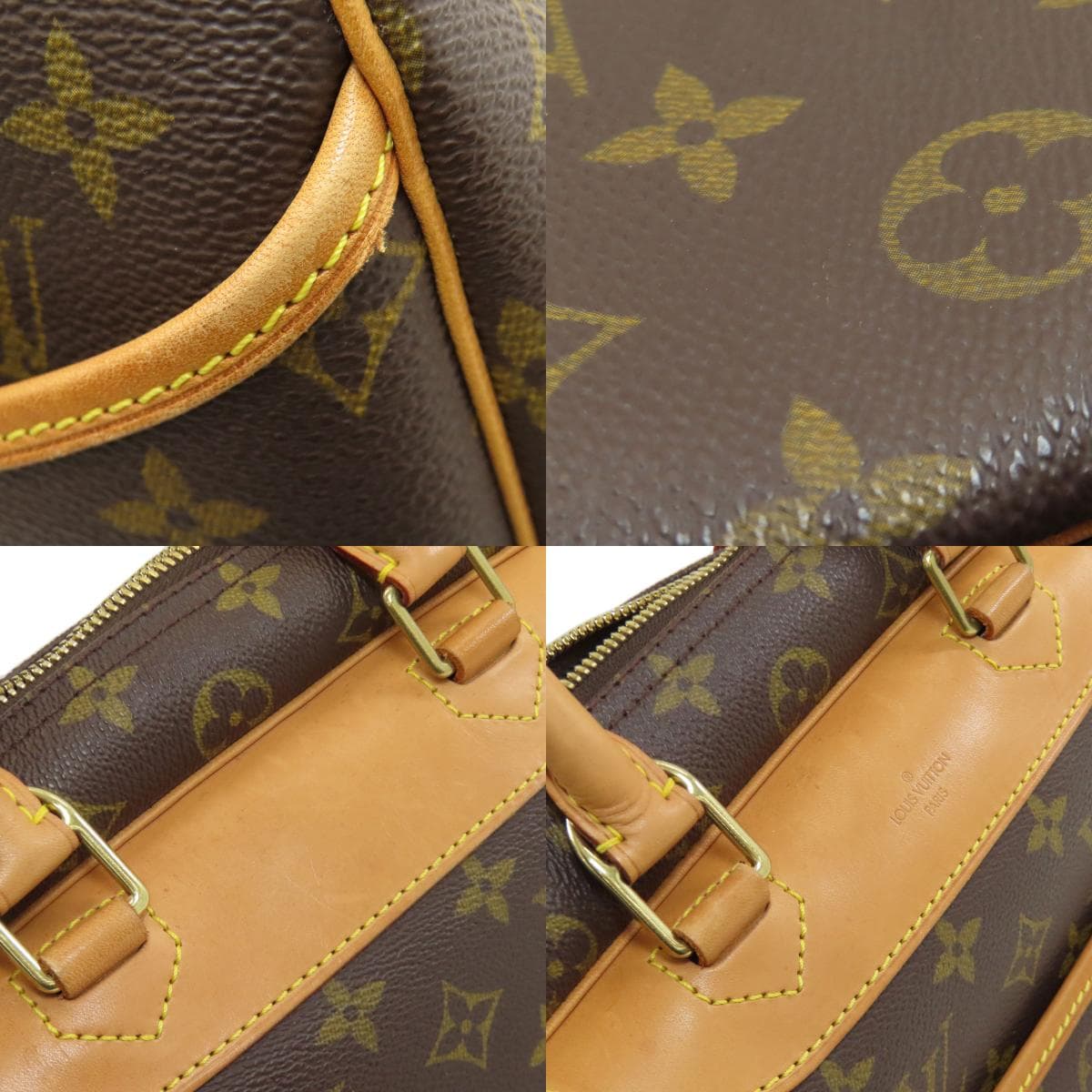 Louis Vuitton M47270 Deauville Handbag Monogram Canvas Ladies [Used] [LOUIS VUITTON] M47270 7