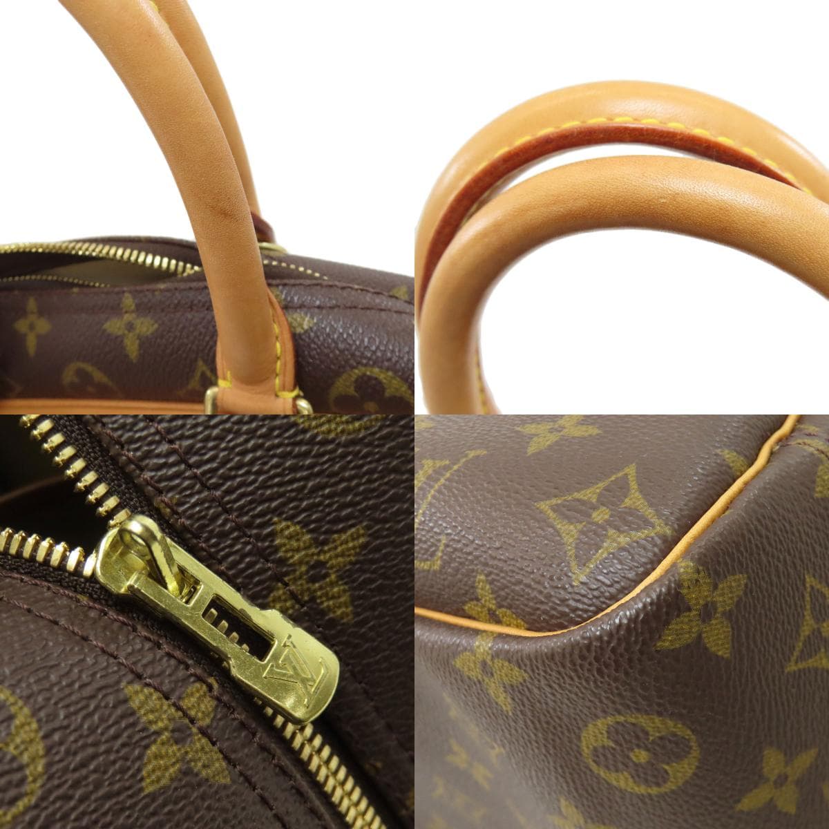 Louis Vuitton M47270 Deauville Handbag Monogram Canvas Ladies [Used] [LOUIS VUITTON] M47270 9