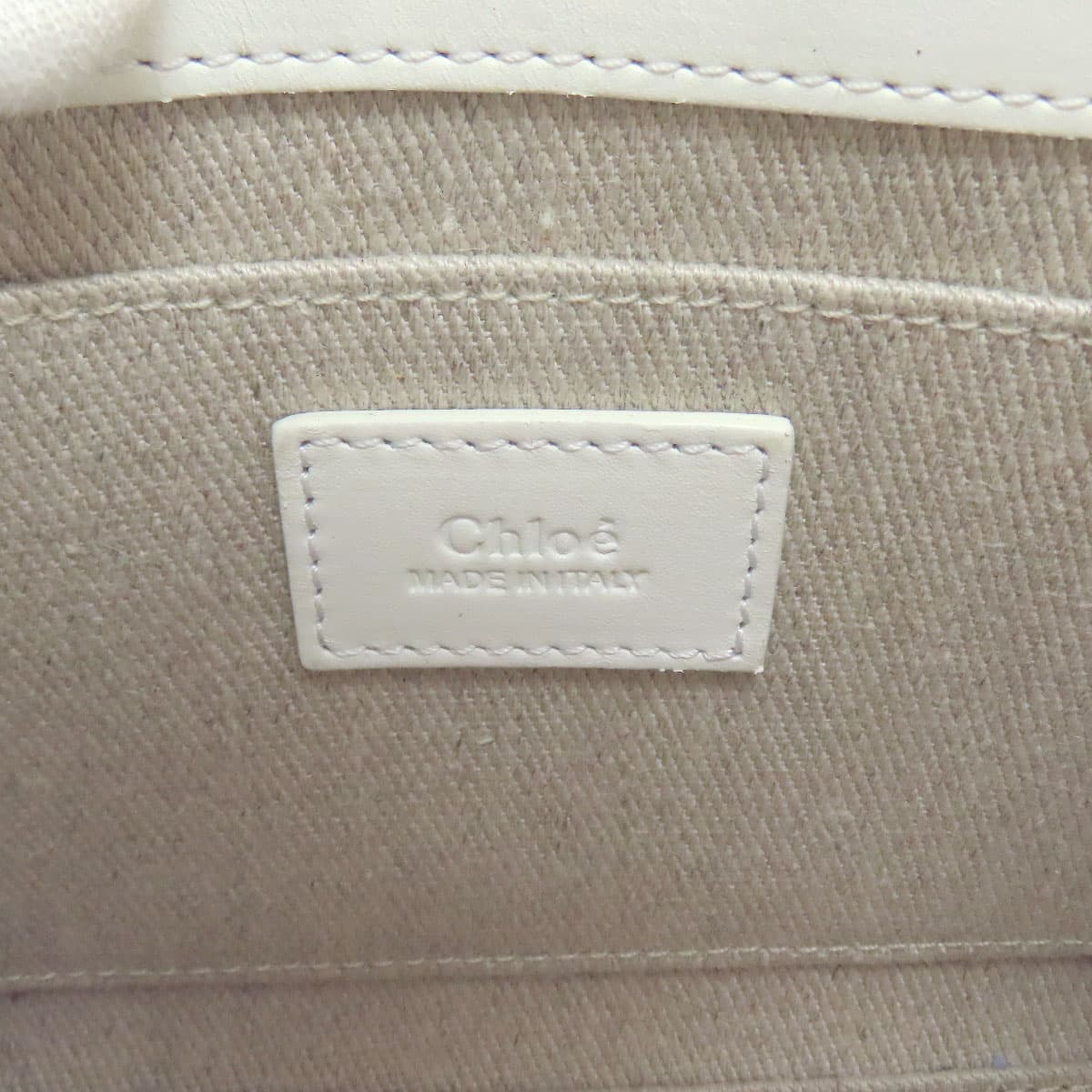 Chloe Woody Mini 2WAY Handbag Leather Ladies [Used] [CHLOE] 6