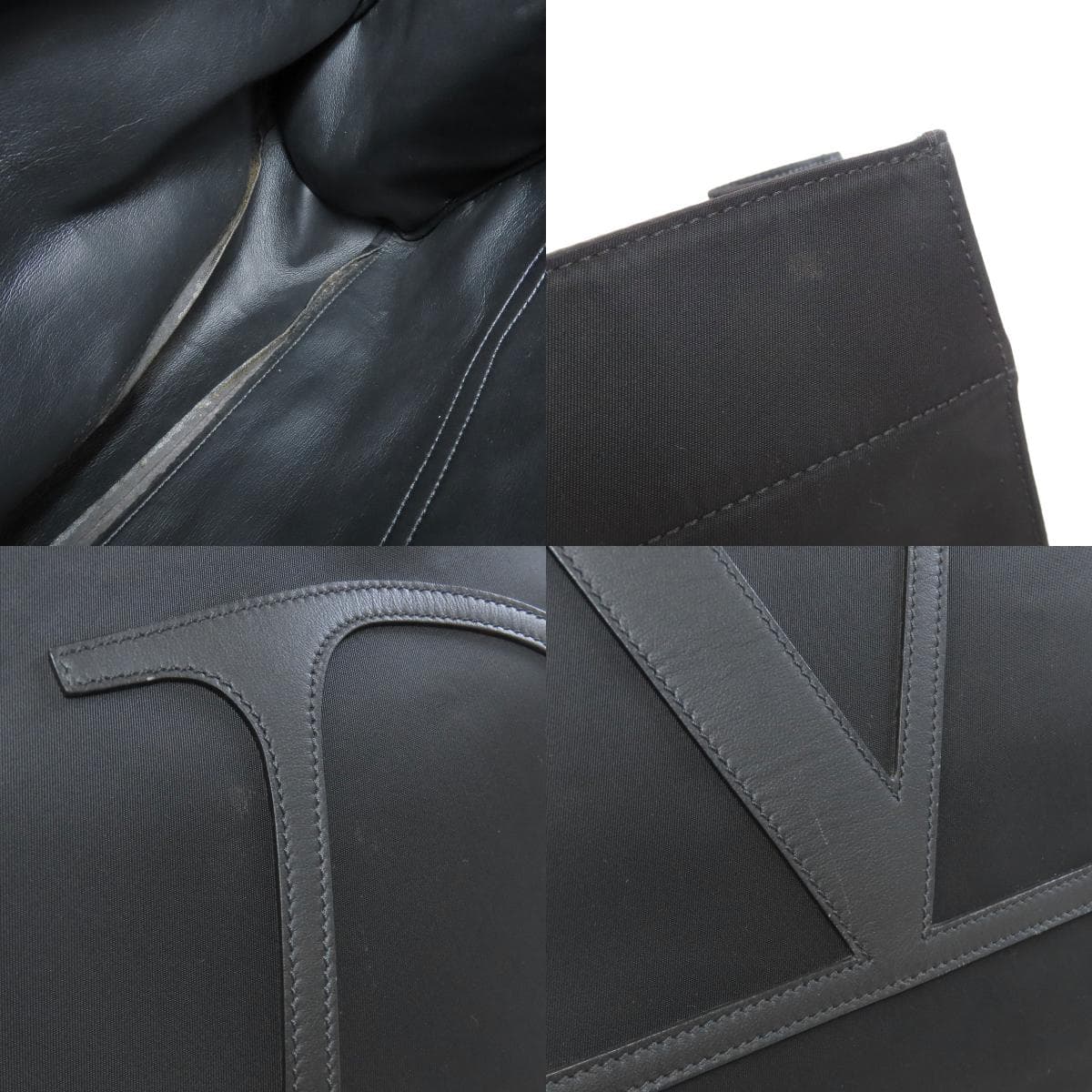 Valentino Logo Tote Bag Nylon Material Ladies [Used] [VALENTINO] 8